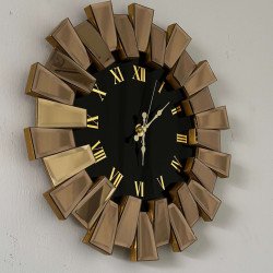 AYRIK ROMA PİYANO AYNALI DUVAR SAATİ