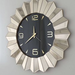 GÜNEŞ MODEL PİYANO AYNALI DUVAR SAATİ