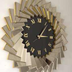 RÜZGAR MODEL AYRIK ROMA RAKAMLI PİYANO AYNALI SAAT